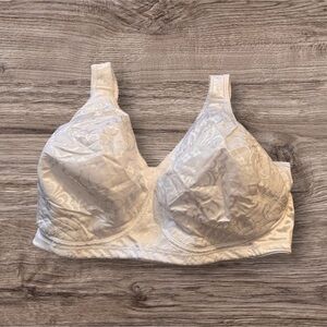 Playtex 18 Hour Bra Size 38G White • Ultimate Lift & Support • Tried On Only